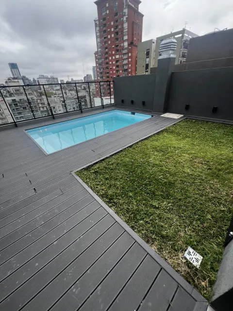 Parrilla y jardín - Edificio Malabia